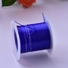 Fio de Cristal Plano fio elástico fio elástico boa elasticidade resistente ao desgaste fio para miçangas pulseira DIY fio de cordão multi-fios atacado