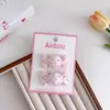 Lazo de Tela de Lunares Dulces Clip para el Cabello de Caramelo Goma para el Cabello Pinza para Mechones Rebeldes Infantiles Goma para el Cabello Gomas Elásticas Accesorios para el Cabello