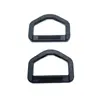 Hebilla de Plástico en Forma de D, Anilla en D Elevada, Hebilla de Plástico Semicircular para Bolsas, Mochilas y Bolsos de Hombro, Hebilla en Forma de D para Ajuste de Correa, Hebilla Doble D