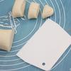 Herramientas para hornear, raspador trapezoidal de plástico ecológico, raspador de salchichas en polvo, raspador de crema para pasteles, cortador de masa