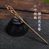 Horquilla Antigua Estilo Vintage para Cabello Hanfu Hecha de Madera de Haya del Sur Fengjin Accesorio para el Cabello