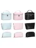 Em Estoque Bolsa de Maquiagem Simples Toque de Luxo Viagem de Negócios Viagem Bolsa de Higiene Pessoal Leve Grande Capacidade Bolsa de Armazenamento Portátil para Exterior