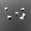 Accesorios para Joyería DIY Tapones Detrás de Aretes Aretes Tapones Metálicos de Bala Tapones para Orejas Venta al por Mayor