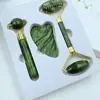 Rodillo de jade venta al por mayor de fábrica tabla raspadora de cuerno especial para rostro doble cabeza masajeador de belleza palo masajeador de jade