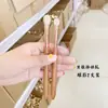 Lobo Amarelo Misturado com Raposa Prateada Creme para Criar um Pincel de Sombra em Pó para Aplicar Cor, Fixar Detalhes, Aprofundar Contornos dos Olhos e Esfumar Glitter Perolado Pincel de Maquiagem