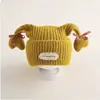 Gorro Protector de Oídos para Bebé, Gorro de Invierno para Hombres y Mujeres, Gorro Tejido Lindo y Súper Lindo, Gorro Grueso Cálido de Punto, Gorro de Lana