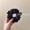 Scrunchie de Tricô Outono e Inverno para Mulheres, Elástico de Cabelo de Alta Qualidade, Corda de Cabelo para Coque Florido Retro Coreano, Corda Versátil para Rabo de Cavalo