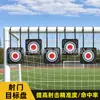 Dispositivo de Entrenamiento de Portería de Fútbol para Posicionamiento, Entrenamiento de Tiros de Esquina, Práctica de Tiro Colgante, Disco Objetivo