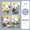 Cuaderno Cuadrado Partner B5 con Cubierta de Alta Calidad, Estilo Estético Xiaohongshu, Cuaderno Grueso Fresco A5 para Estudiantes y Oficina al por Mayor