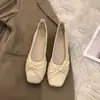 Zapatos de tacón bajo para mujer, nueva llegada Otoño 2026, estilo francés suave para la noche, suela blanda, modernos, versátiles, sin cordones, mocasines para conducir