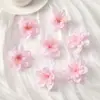 Flores de Jazmín Simuladas Hechas a Mano DIY Celebridad de Internet Dinastía Han Pasador para el Cabello Accesorios para el Peinado Flores Falsas Boda Decoración del Hogar