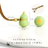 Loja de Ouro Mesmo Estilo Acessórios DIY Banhados a Ouro Colar com Pingente de Cabaça de Sete Peças para Mulheres, Corrente de Clavícula Versátil Exquisita Retro da Moda