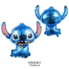 Globo de Película de Aluminio Temático de Stitch de Dibujos Animados Globo de Stitch de Anime para Niños Decoración de Cumpleaños Infantil
