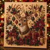 Produto Novo Transfronteiriço 5D Natal Pérola Arte DIY Pintura com Pérolas Kit de Materiais Criativos Feito à Mão Conjunto, Descontos por Volume Disponíveis