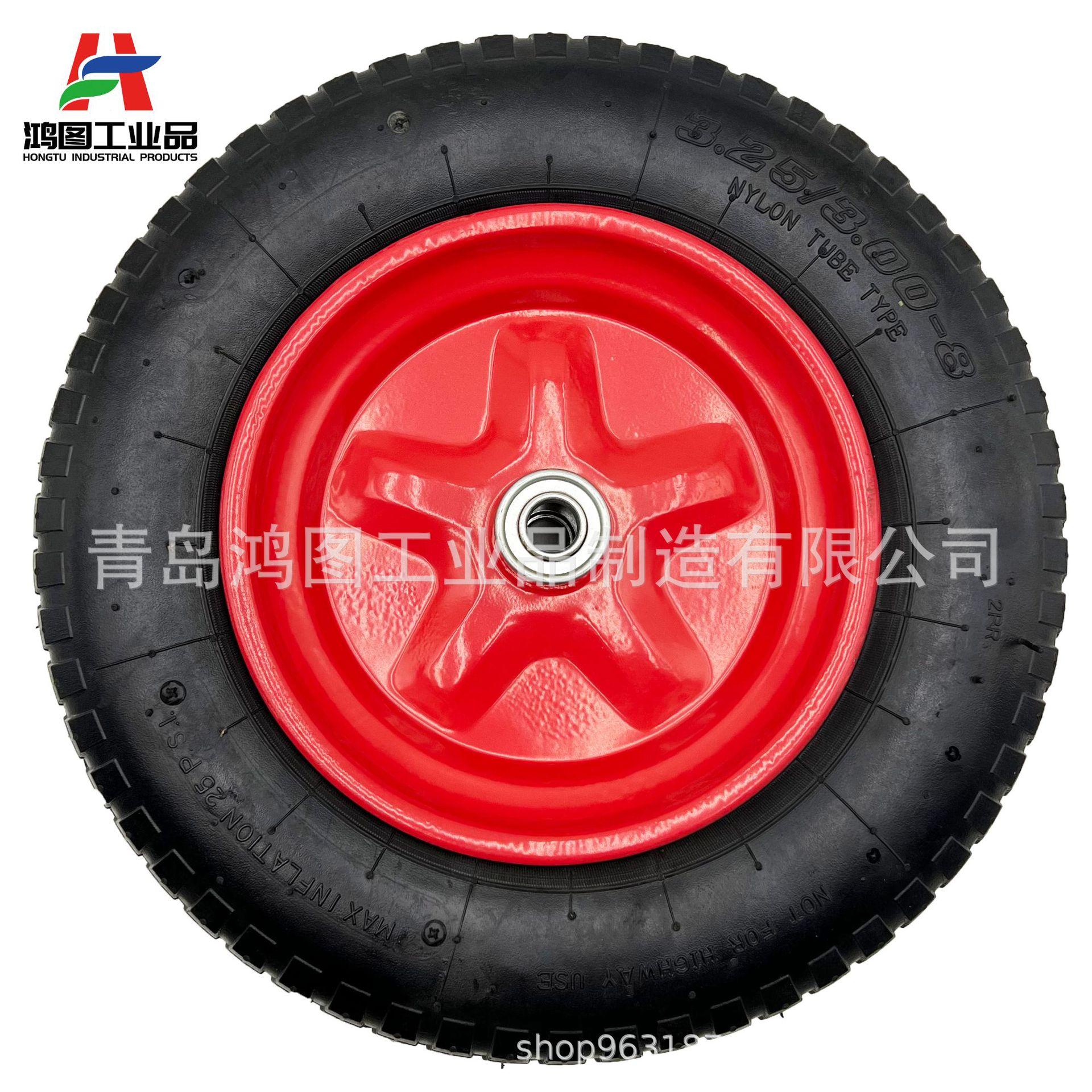 14寸3.25 3.00-8橡胶充气轮平花 (4)