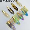 Pinza para el pelo de acetato multicolor vintage sin costuras de 6 cm Corea del Sur Celebridad de Internet pinza lateral en línea Chica Roja venta caliente ventas directas de fábrica