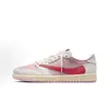 Zapatos Putian originales AJ1 Swoosh Invertido 9.0, zapatillas de baloncesto para hombre color verde oliva, zapatillas deportivas bajas para mujer con Swoosh Invertido para exteriores
