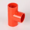 Conexões Conector PVC Três Vias Vermelho, Laranja, Rosa, Cotovelo Direto para Aquário, Tubo de Abastecimento de Água Verde, Amarelo, Preto, Roxo