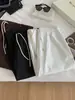 Pantalones jogger de cordón estilo minimalista coreano para mujer, versátiles y adelgazantes, con un tacto relajado, pantalones de pierna ancha con retazos, Otoño 2026