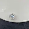 Preservador de Cor Girassol Moído Furo Passante Poroso Feito à Mão Cristal Brinquedo Pulseira Acessórios para Joias DIY Contas
