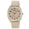 Reloj de Cuarzo Momentum 50m Resistente al Agua para Hombres y Mujeres, Esfera Grande Simple, Correa de Silicona, Reloj Deportivo para Estudiantes y Exámenes