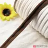Cinta de Bies con Cremallera Engrosada y Ensanchada de 1.5 cm Cinta para Borde de Funda de Almohada Funda Nórdica Borde de Sofá Cortina Textiles para el Hogar Borde de Inserción