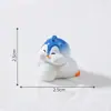 Transfronterizo Nuevo Producto Micro Paisaje Lindo Muñeco de Papá Noel Pingüino Decoración DIY Accesorios de Bola de Cristal Pequeños Adornos