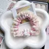 Gomas para el Cabello de Encaje Miffy Niña Conejo Dulce Coleta Scrunchie Cuerda para el Cabello Linda Simple de Alto Valor