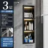 Gabinete empotrado de acero inoxidable, nicho empotrado para baño, mueble de TV de aleación de aluminio y metal, mampara de ducha