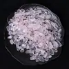 Grava de Cristal Rosa al por Mayor, Grava Desmagnetizadora de Cristal, Adornos de Cristal del Mar de China Oriental, Decoración del Hogar, Piedra para Acuario, Decoración, Aromaterapia