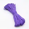 Venda Direta de Fábrica Em Estoque Corda Paracord de 7 Fios 4mm Multifuncional para Exterior Escalada Emergência Sobrevivência Corda de Tração Corda de Mão Tecelagem