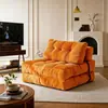 Sofá perezoso, sofá cama de sala de estar para una persona, sofá cama plegable, colchoneta de tatami para ocio, cómodo para relajarse, cama para perro de tamaño humano, sofá comprimido
