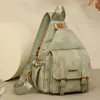 Bolso Retro Multiusos para Mujer Transfronterizo, Gran Capacidad, Mochila Nueva de Piel Suave, Bolso de Hombro, Bolso de Pecho, Mochila para Mujer Ligera y de Moda