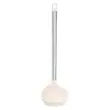 Cuchara para Sopa de Silicona de Grado Alimenticio Cuchara para Congee para Cocina Doméstica Especial para Sartén Antiadherente Resistente a Altas Temperaturas Grande Utensilio de Cocina
