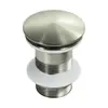 Desagüe Emergente para Lavabo Hideep con Rebosadero Antiolor Oro Rosa Lavabo con Cabezal de Desagüe de Cesta