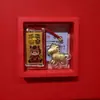 Pegatina Dorada para Teléfono Año del Caballo 2026 Modelo Nuevo Oro Puro 999 Riqueza Instantánea Regalo Creativo de Año Nuevo para Atraer Riqueza y Fortuna