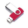 Disco USB Metálico Giratorio Logo Impreso 16g Letras 8G32G Alta Velocidad 3.0 Gran Capacidad Unidad Flash USB Venta al por Mayor Transfronteriza