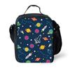 Bolsa de Almuerzo Portátil Cruzada de Dibujos Animados de Nave Espacial Estrella DIY para Escuela Primaria