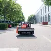 Cortador de grama inteligente de grau industrial controlado remotamente; cortador de grama tipo esteira para parques, movido a diesel e controlado remotamente