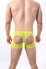 Roupa Íntima Masculina Boxer de Renda Tendência Estilo Coreano Verão Respirável e Confortável Quatro Cantos Vazados D5016