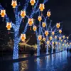 Cadena de luces de modelado de danza del león de marea nacional para exteriores, lámpara colgante, Festival de Primavera, Día de Año Nuevo, iluminación de ingeniería de calles, lámpara decorativa, venta al por mayor