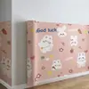 Papel de Parede Autoadesivo Estilo Cartoon Infantil e Puro Adesivos de Parede à Prova d'Água Papel de Parede para Casa Decoração de Parede de Fundo para Quarto Sala de Estar Adesivos