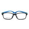 Armazón de Gafas Cuadrado Pequeño 9103 de Doble Uso con Un Espejo, Puente Nasal y Patillas Transformables, Nuevo Armazón de Gafas para Miopía para Hombres, Mujeres y Niños