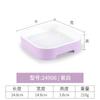 Plato caliente de melamina vajilla tipo porcelana rectangular incienso de cuerda restaurante de barbacoa guarnición plato apilable autoservicio comercial