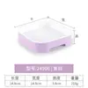 Plato para Olla Caliente de Melamina Vajilla Imitación Porcelana Barra Rectangular para Brochetas Restaurante de Barbacoa Plato para Guarnición Plato Apilable para Buffet