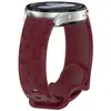 Pulseira de silicone com dente-de-leão floral gravada a laser adequada para relógios Pattern GT7, Samsung, Garmin 18/20/22mm