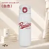 Copo Térmico Snoopy em Aço Inoxidável 316L Portátil com Tampa Pop-Up Aparência Elegante para Estudantes Femininas Copo de Grande Capacidade