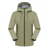 Chaqueta Impermeable y a Prueba de Viento para Exteriores Tengshi 2025 con Estampado de Logo, Estilo Unisex para Pareja, de una Sola Capa, Ropa de Trabajo