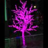 [Quente] Lâmpada de árvore luminosa de cristal LED de 2 metros de altura, cola de luz, lâmpada de flor de cerejeira, cor de árvore opcional