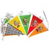 Bandeirinha Personalizada 10*18cm 6m Plástico/Pe/Pvc/Papel Decoração Festa Dia dos Mortos Mexicano